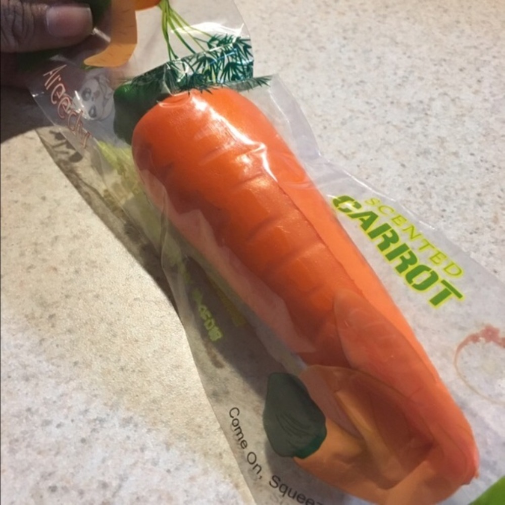 Areedy carrot squishy